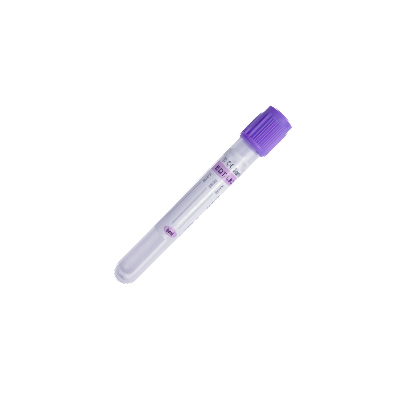 TUBO DE EXTRACCIÓN TAPA MORADA (VIDRIO)