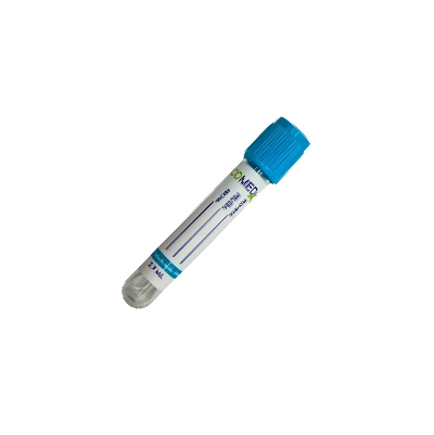 TUBO DE EXTRACCIÓN TAPA AZUL (VIDRIO)
